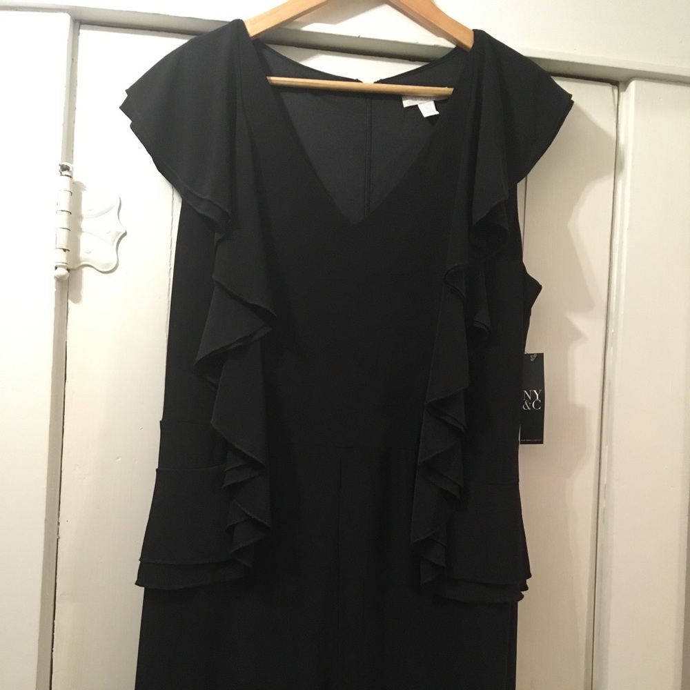 Black Jumpsuit (new) - Picture 2 of 6